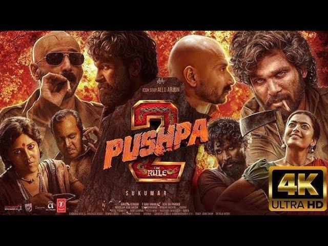 Pushpa 2 Full Movie Hindi Dubbed 2024 | Allu Arjun | Rashmika | Anasuya | Sreeleela | Review & Facts