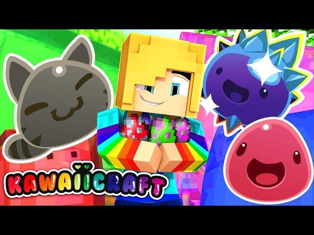 SPAWNING EVERY SLIME RANCHER SLIME IN MINECRAFT! | KawaiiCraft Ep 7