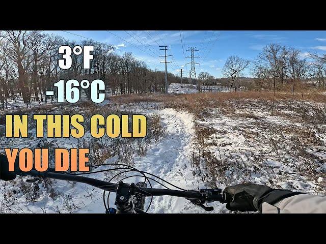 Is 3°F Too Cold To Ride MTB ?