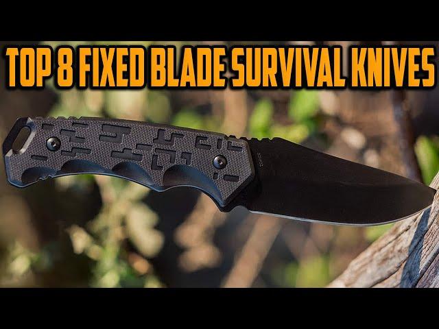 Best Fixed Blade Survival Knives 2021 - Top 8 Coolest Fixed Blade Survival Knives