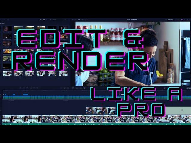 How to Edit and Render for Beginners