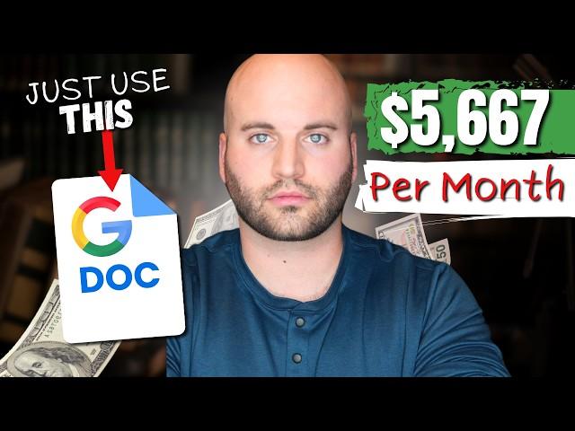 Make $5,667 a Month Passive Income with ChatGPT & Google Docs - Step By Step (Worldwide)