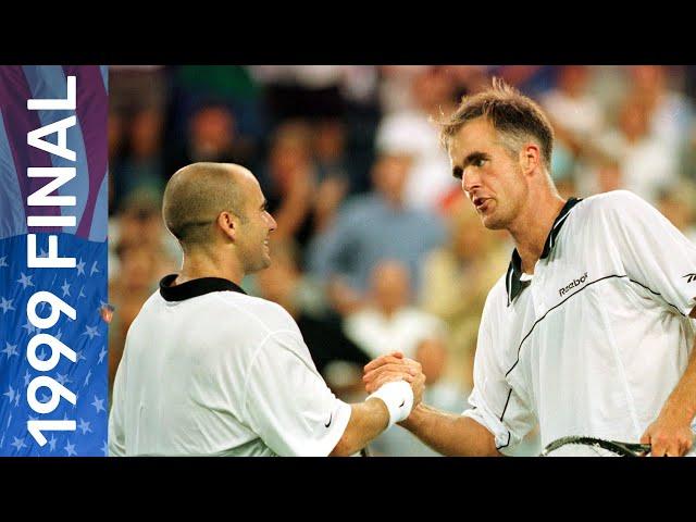 Andre Agassi completes his comeback! | vs Todd Martin  | US Open 1999 Final