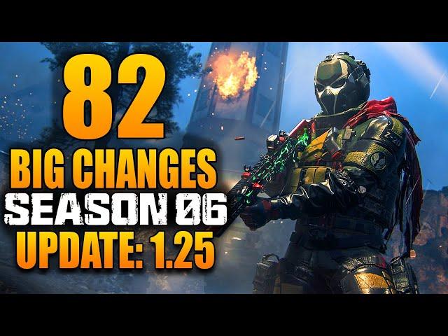 Modern Warfare 2: 84 Big Changes in The Season 6 Update! (Update 1.25)