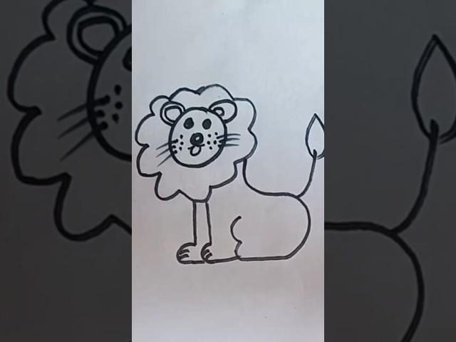 How to Draw a Lion (Step by Step)