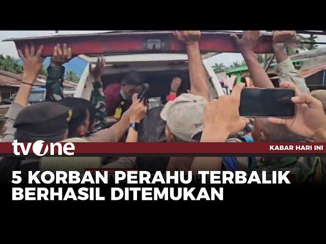 Pencarian Korban Perahu Terbalik di Aceh, Lima Orang Tewas Ditemukan | Kabar Hari Ini tvOne