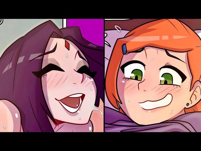 Raven Gwen's proposal | Ben 10 and Teen Titans Comic Dub