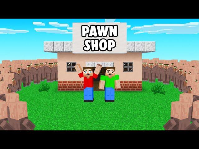 We Opened A PAWN SHOP In Minecraft!