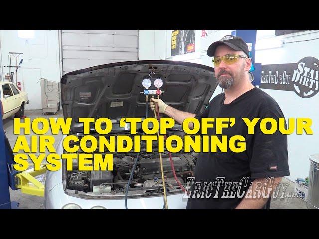 How To 'Top Off' Your AC System