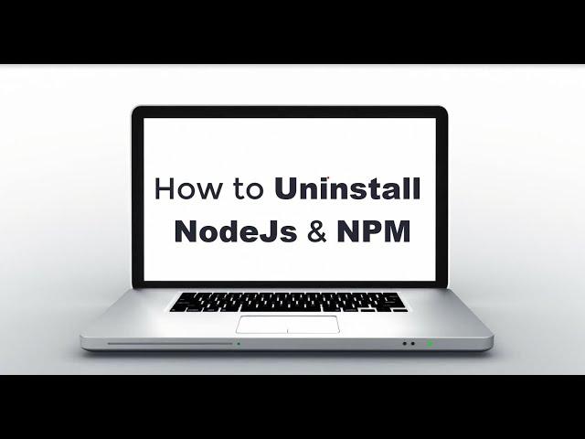 UnInstall NodeJs and Npm on Ubuntu