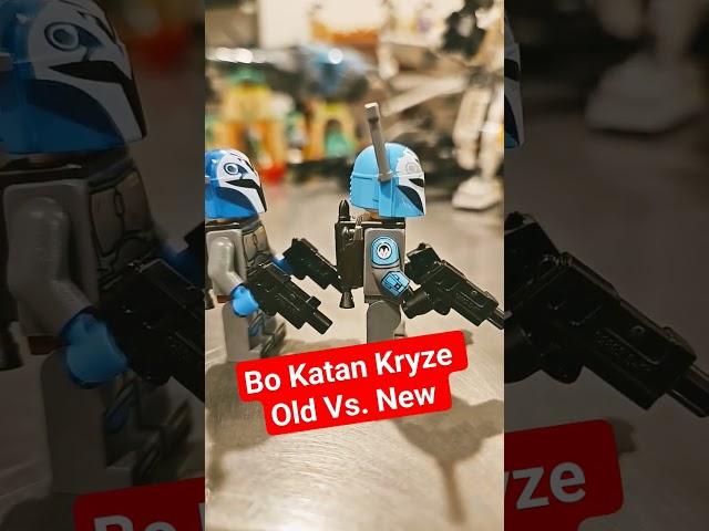 Lego Star Wars - Bo Katan Kryze - Old Vs. New #lego #legostarwars #starwars #mandalorian #viral