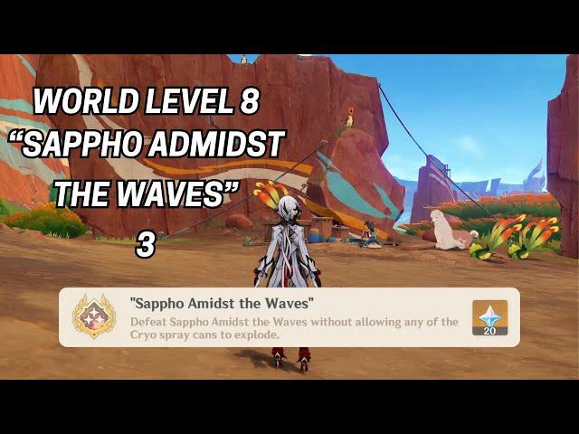 Local Legend "Sappho Amidst the Waves" Achievement 3 | Genshin Impact