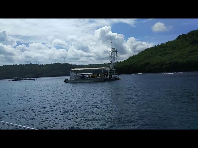 Lembongan to Nusa Penida with fast boat, 2018 February