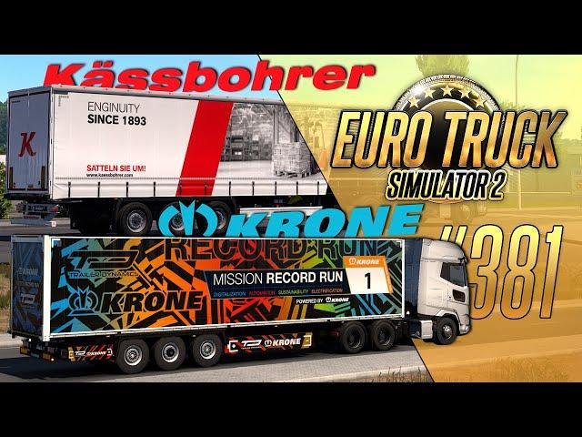 ШКОЛА ВОЖДЕНИЯ В 1.52, НОВЫЙ KRONE eTRAILER И KÄSSBOHRER DLC — Euro Truck Simulator 2 [#381]