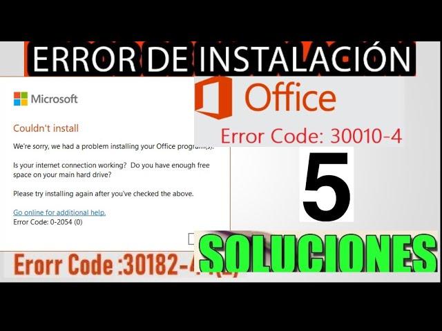 Cómo reparar el código de error de Microsoft Office 0-2054 | Microsoft