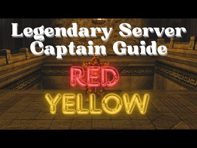 Red Yellow Captain Build Guide | Angmar | LotRO | Level 50