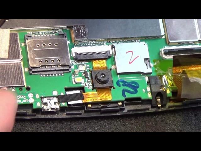 Замена разъёма Micro USB на планшете DEXP URSUS 7MV4 3G