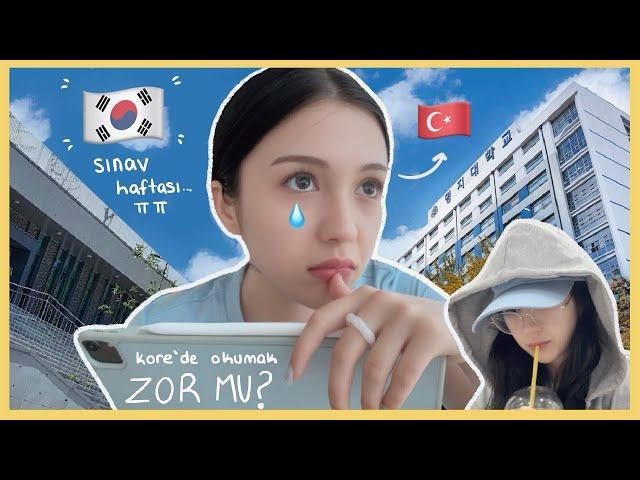 [VLOG]𐙚  KORE’DE OKULDA SABAHLAMAK??  Sınavlar…. Ep.12