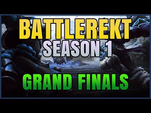 Battlerite - 3v3 Grand Finals - Battlerekt Weekly Season 1