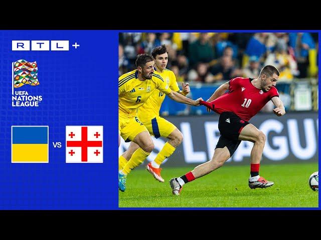 Ukraine vs. Georgien - Highlights | UEFA Nations League | RTL Sport