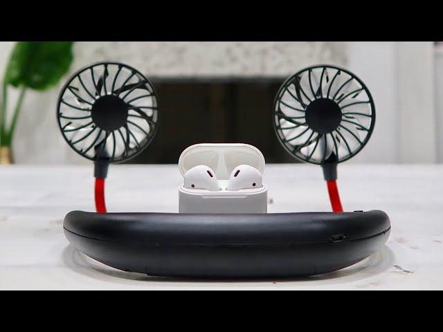 Ultimate Neck Fan - AirPods Cooler?! BEST Portable Fan