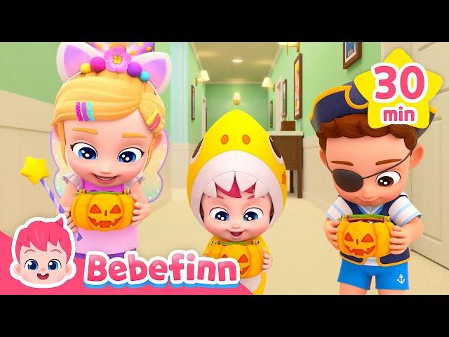 Happy Halloween Party with Bebefinn Family  Chumbala Cachumbala +More Songs for Kids