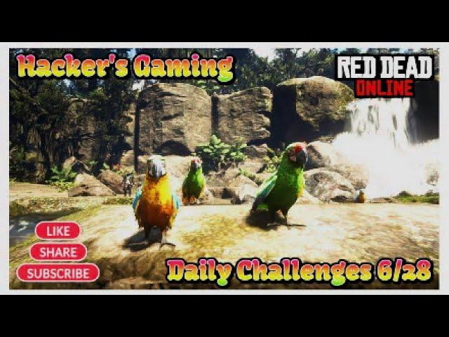 Red Dead Online Daily Challenges & Madam Nazar's Location 6/28 - Rdr2 Online Daily Challenges