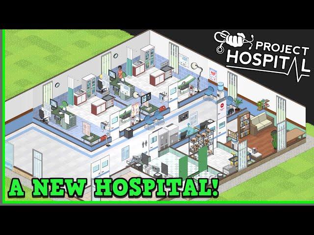 Let's Play Project Hospital - Building a MEGA HOSPITAL Episode 2 