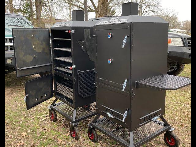 Upright vertical smokers 24”/24”