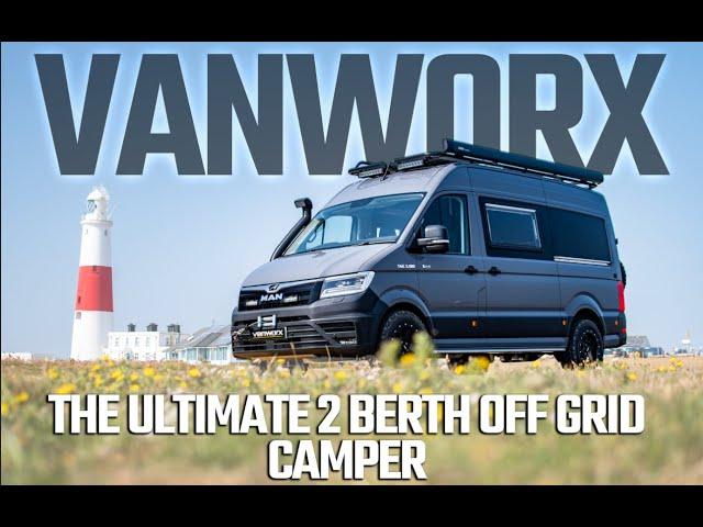 Vanworx ultimate MAN / Crafter off grid camper with shower conversion!