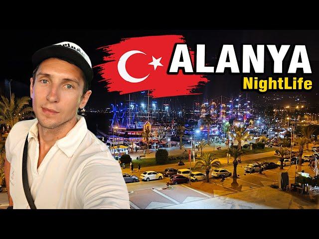 Amazing Night Walk in Alanya, Turkiye 