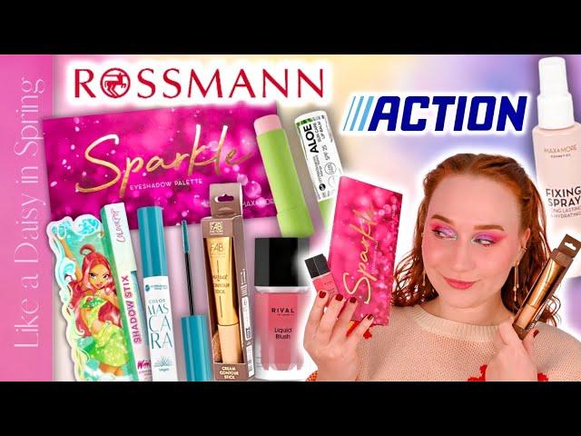 WOW!  ACTION MAKEUP & ROSSMANN Neuheiten Test | Das Ergebnis ist der Wahnsinn! | LikeADaisyInSpring