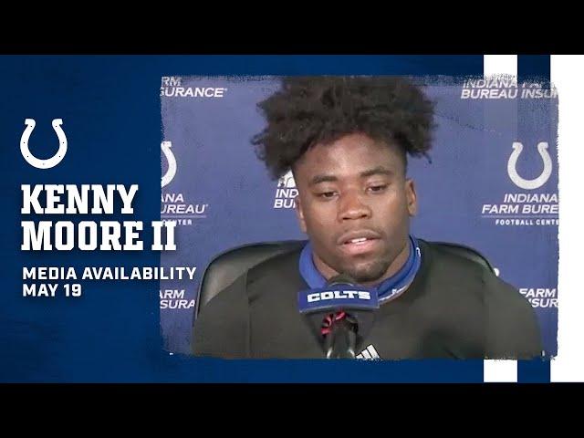 Kenny Moore II Media Availability | 2021 Colts OTAs
