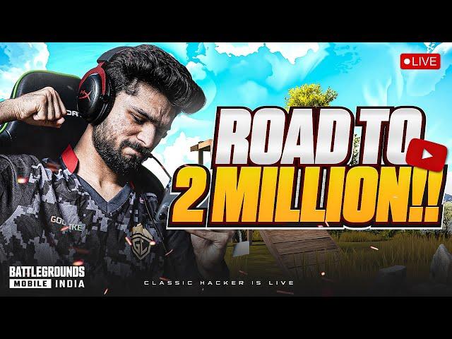 2 MILLION SOON | AAJ SIRF CHICKEN HI CHICKEN HOGA | BGMI LIVE