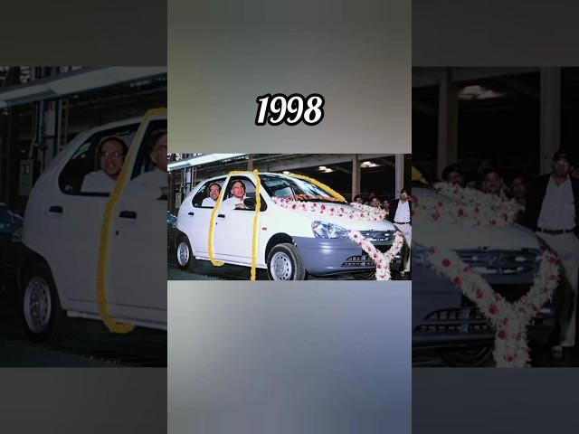 Evolution of Tata Cars  ( 1998 - 2023 ) #shorts #tata #patelautovlogs