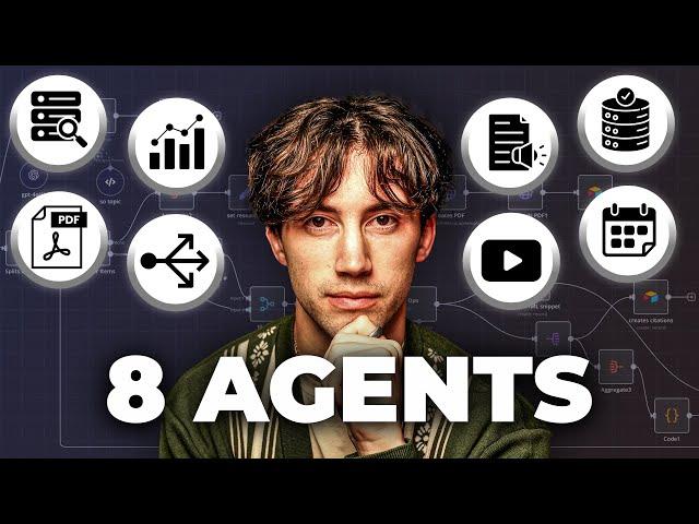 8 Insane AI Agent Use Cases in N8N! (automate anything)