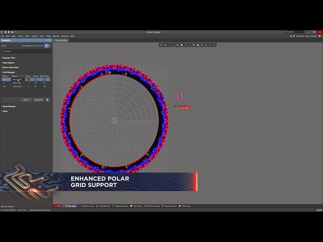 Enhanced Polar Grid Support | Component Creation