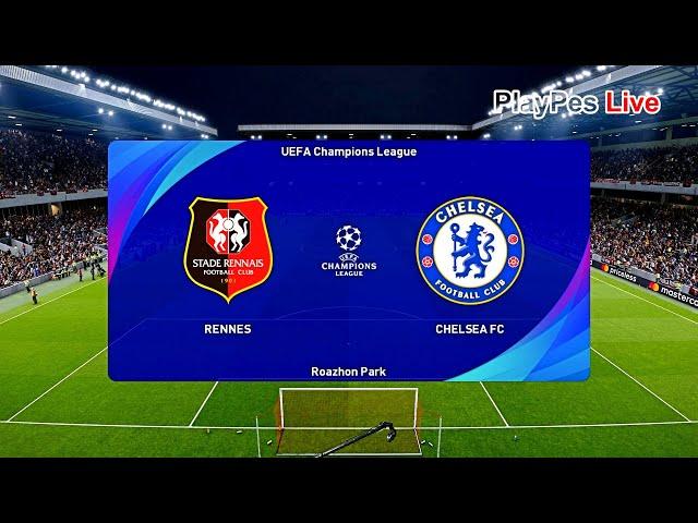 PES 2021 - Rennes vs Chelsea - Champions League - Gameplay PC