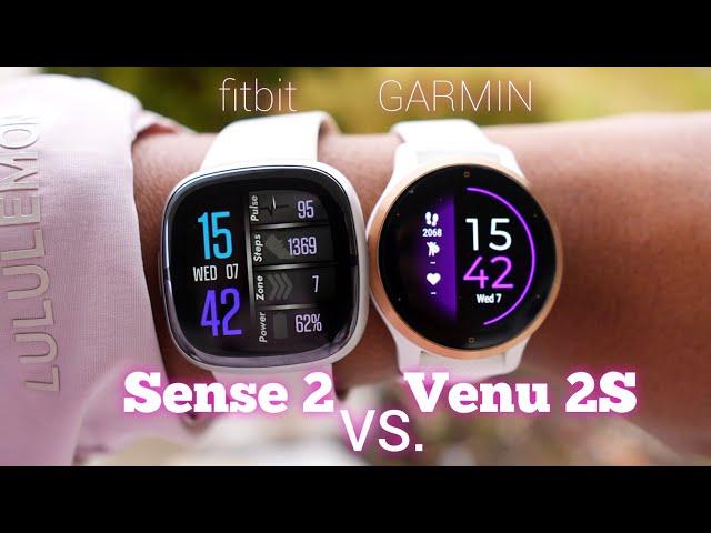 Garmin Venu 2S vs Fitbit Sense 2