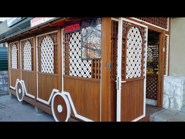 Children's cafe - bower "Retro Tramvai" from Prosperitas - model 2017.