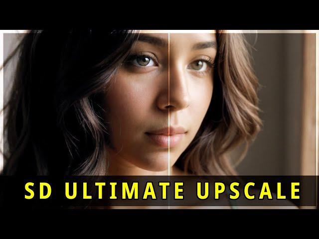 Ultimate SD Upscale Stable Diffusion Tutorial In 9 Minutes (Automatic1111)