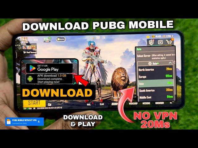 HOW TO DOWNLOAD PUBG MOBILE IN INDIA & PLAY WITHOUT VPN | PUBG MOBILE KAISE DOWNLOAD KAREN