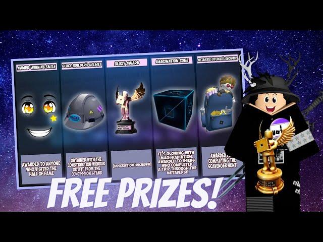 ROBLOX 8TH ANNUAL BLOXY AWARDS EVENT *ALL FREE ITEMS* CONFIRMED!