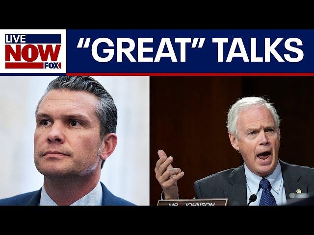 Senator Ron Johnson talks Pete Hegseth nomination by Trump