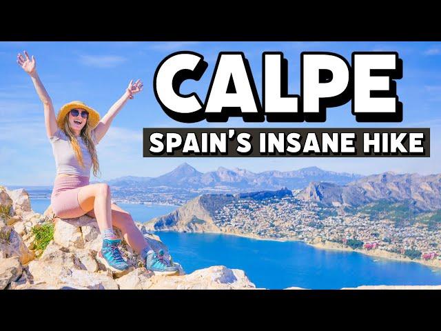 THIS WAS SCARY! Hiking Spain's Calpe Rock (Peñon de Ifach)