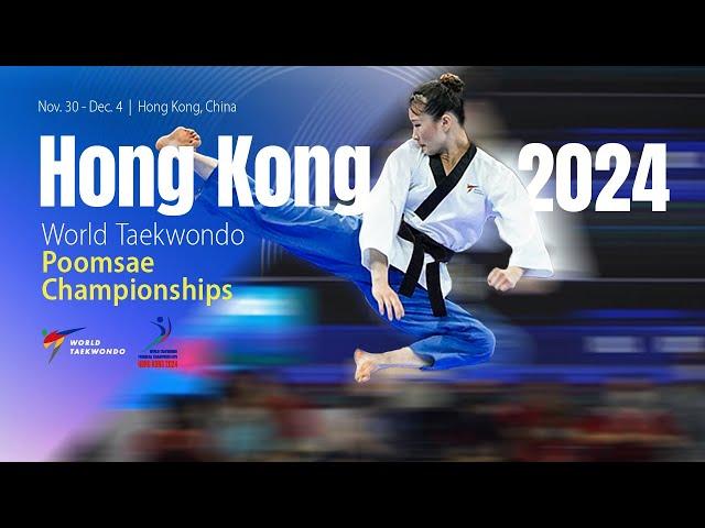 Day 3 Morning Court 3 | Hong Kong 2024 World Taekwondo Poomsae Championships