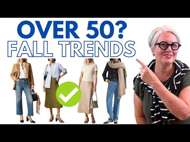 OVER 50? BEST 10 Fall Fashion Trends to Try in 2024!