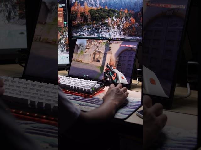 Playing Valorant on the Arzopa A1M portable monitor. #Arzopa #ArzopaA1M #Valorant #gaming #SuperbDan