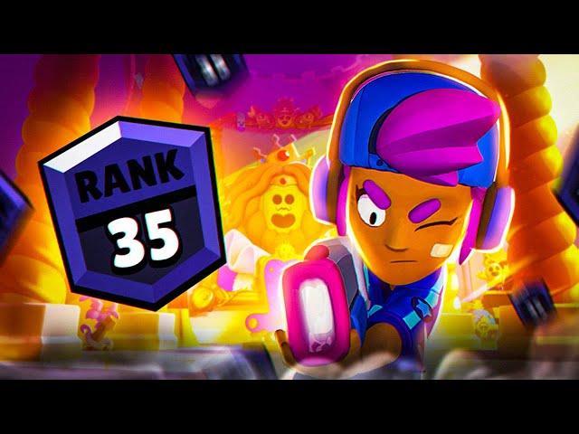 АПНУЛ ШЕЛЛИ НА 35 РАНГ В СОЛО ШД  Brawl Stars