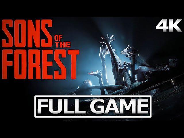 SONS OF THE FOREST Full Gameplay Walkthrough / No Commentary 【FULL GAME】4K UHD